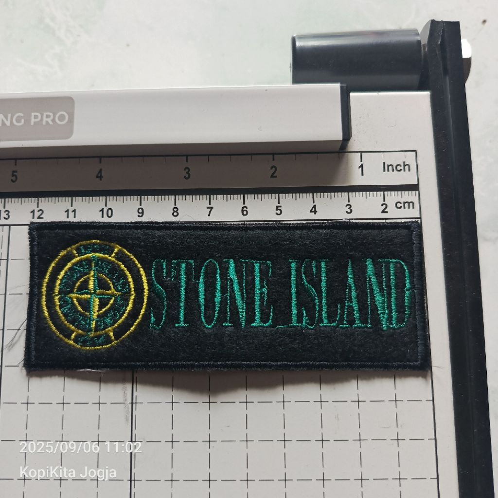 emblem patch bordie s island