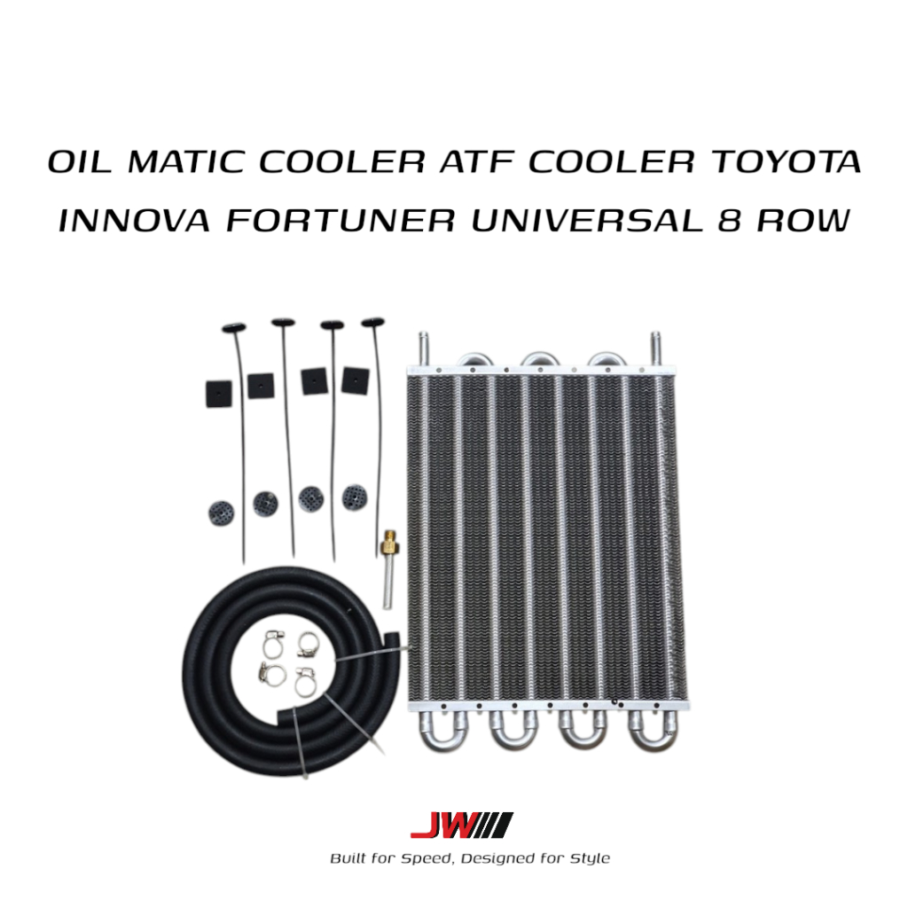 OIL COOLER MATIC ATF COOLER TOYOTA INNOVA FORTUNER 8 ROW UNIVERSAL
