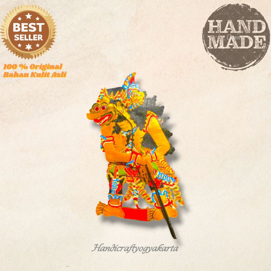 Wayang Kulit Buto Patih Standar Dalang Kualitas Alusan