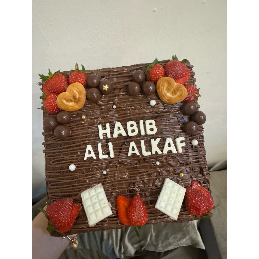 

brownies coklat custom