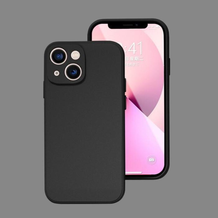 

Iphone 7 | 8 | X | XS | XR | 11 | 12 | 13 | 14 | 15 | 16 Pro Max | Plus | Mini Frost Dove Macaron Matte Original Soft Case Black
