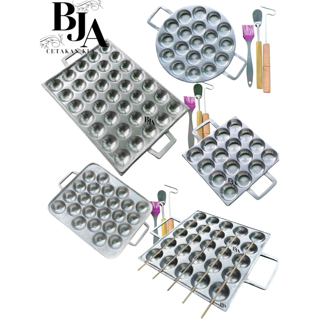 Berbagai macam  cetakan cis,takoyaki,telur puyuh, cilor