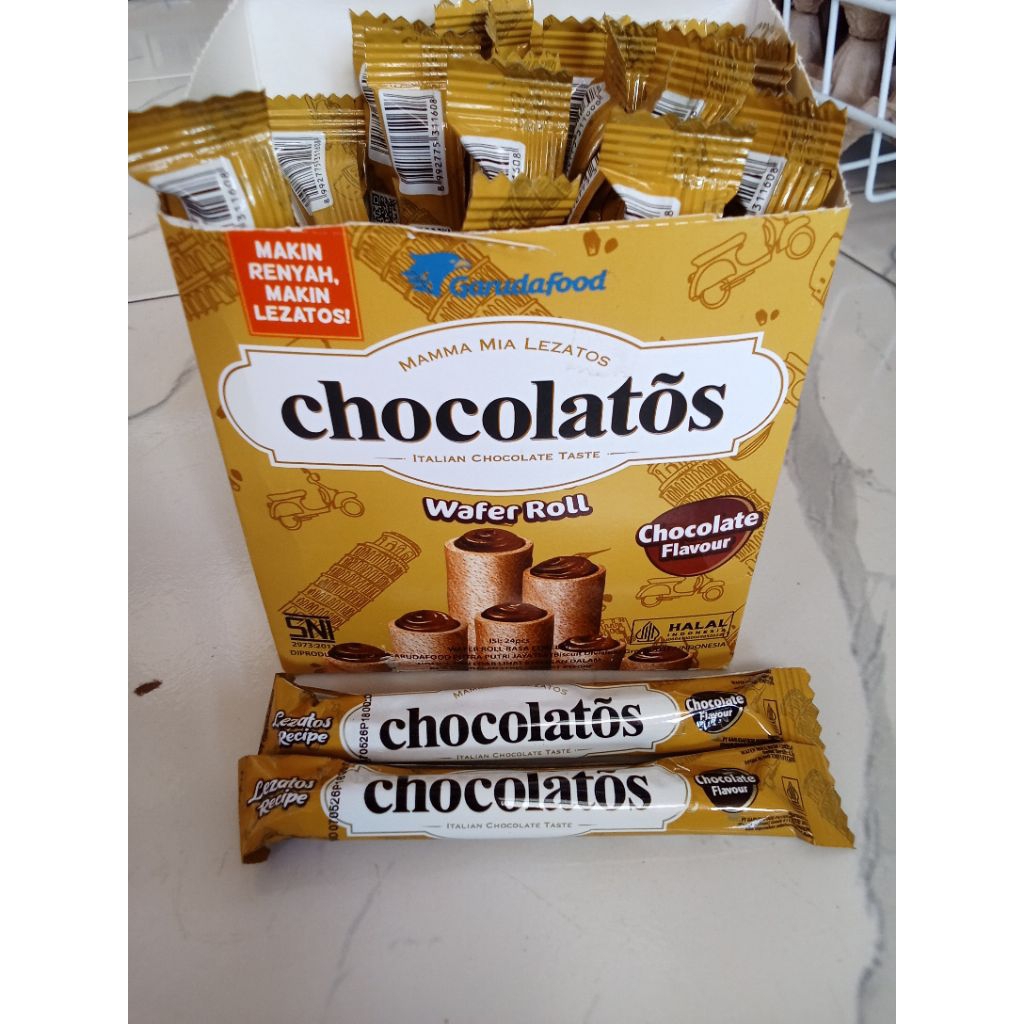 

Chocolatos wafer roll 6,5gr