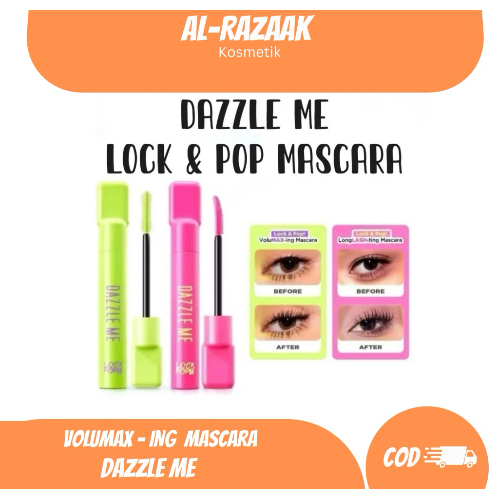 DAZZLE ME Duo Mascara Series VoluMAX -ing and LongLASH-ting 7g