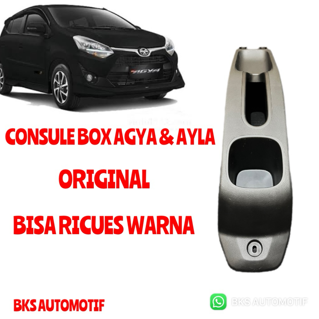 consule box mobil agya dan ayla original