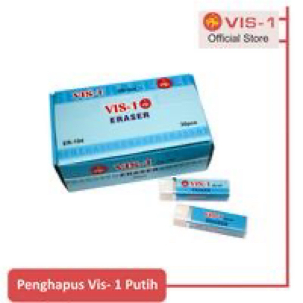 

Penghapus VIS-1 (ER-104) 1Pack - ISI 30 PCS