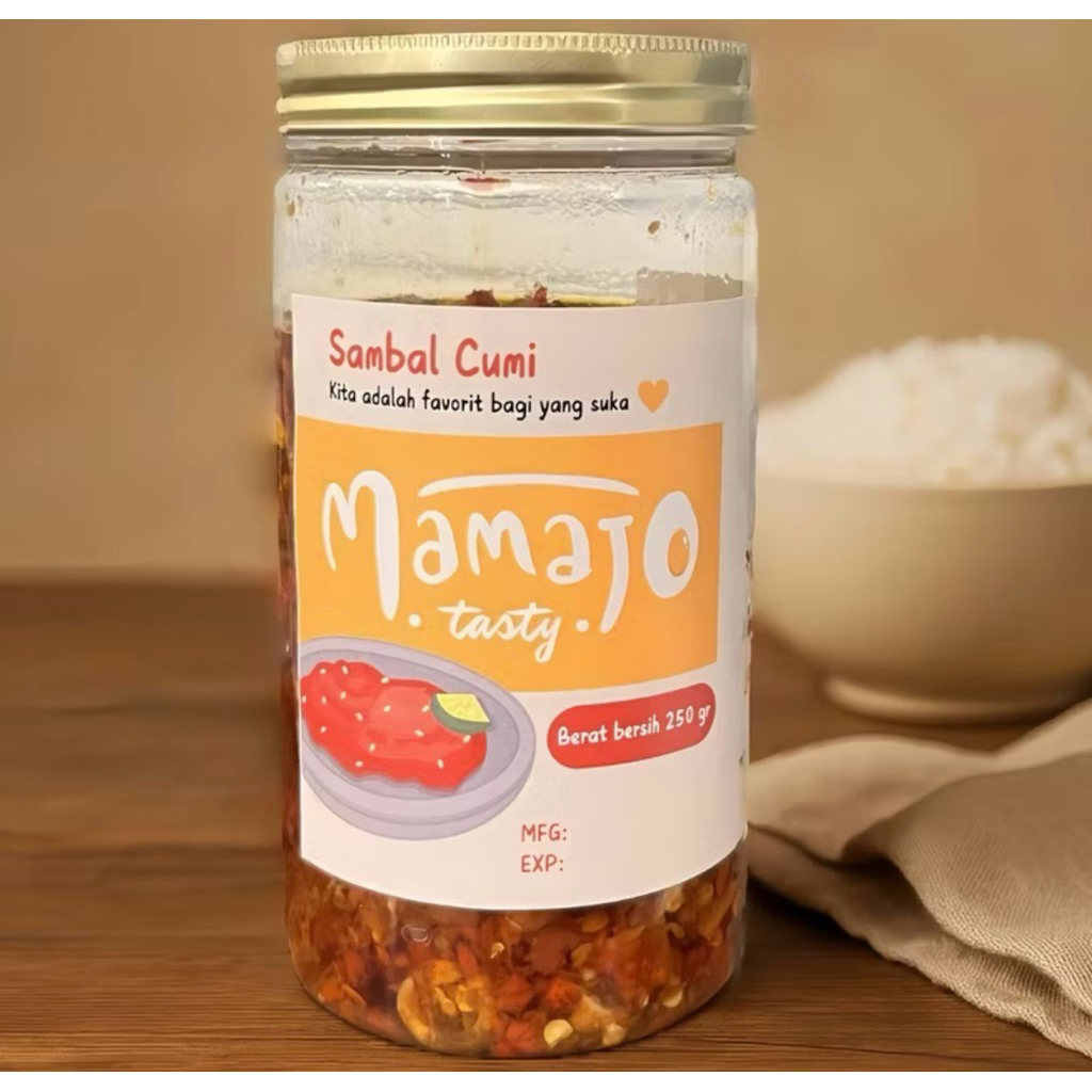 

Mamajo Tasty Sambal Cumi Petai 250 gr