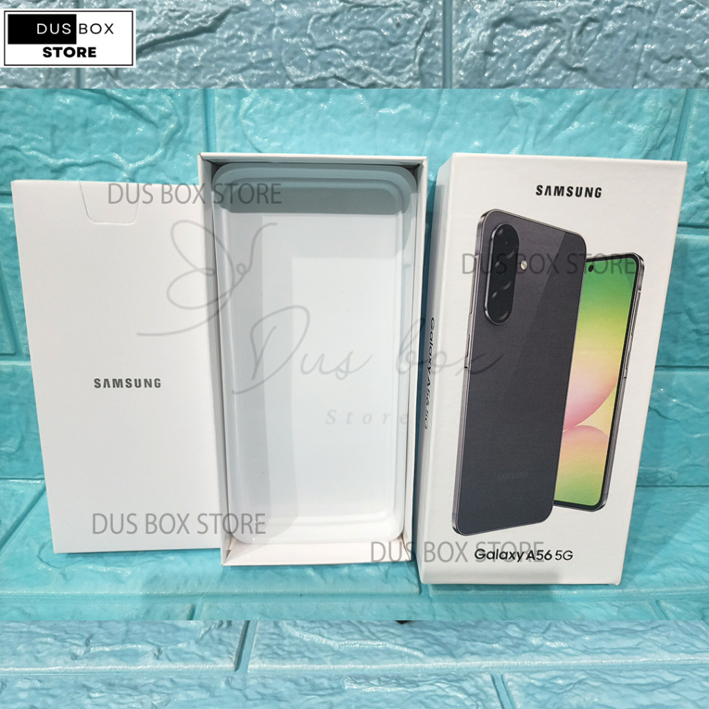 DUS BOX SAMSUNG A56 -FREE STICKER DAN FULLSET- BOX SAMSUNG