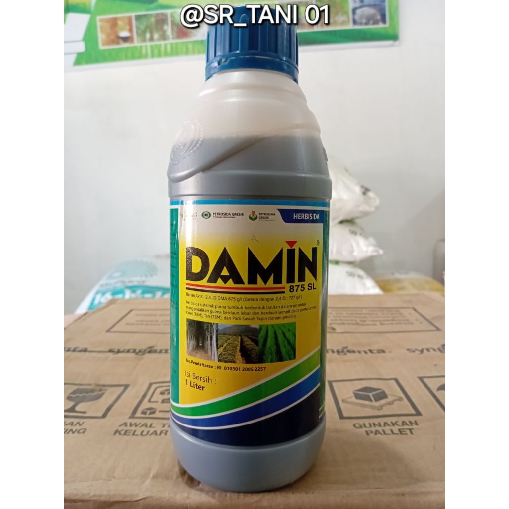 HERBISIDA DAMIN 875SL 1LT