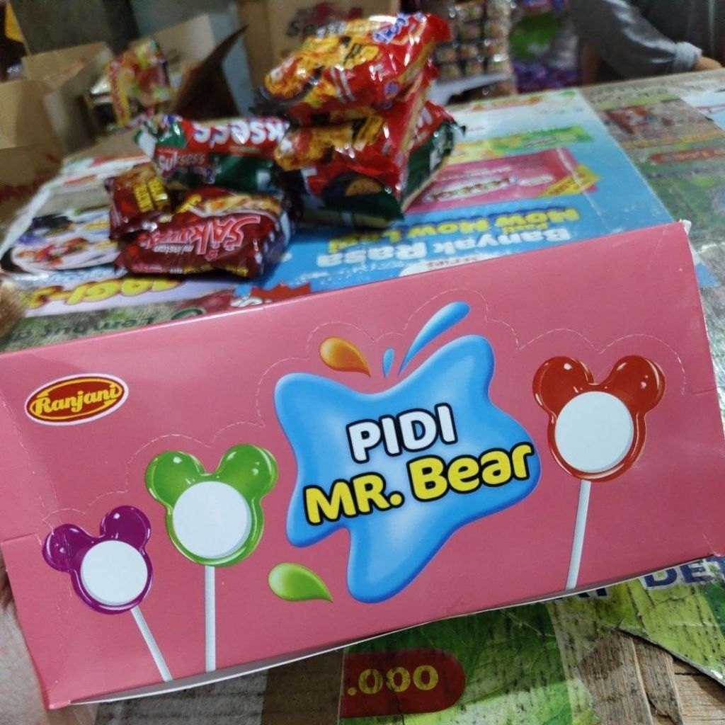 

PIDI MR.BEAR FRUITS CANDY ISI 24PCS