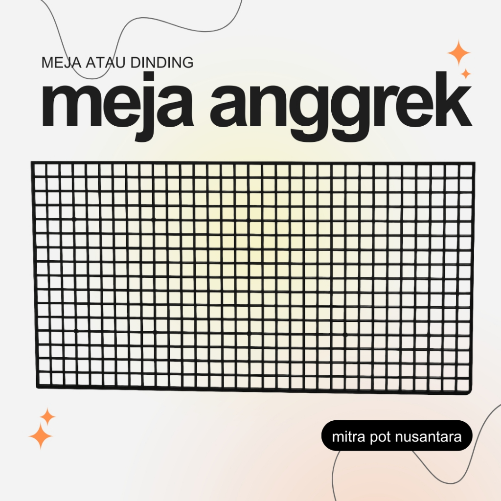 MEJA RAK PLASTIK ANGGREK HIDROPONIK TANAMAN HIAS RAM VERTIKAL GARDEN