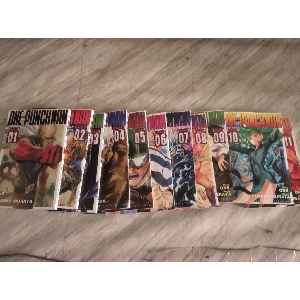komik one puch man 11 pcs (vol 1-11)
