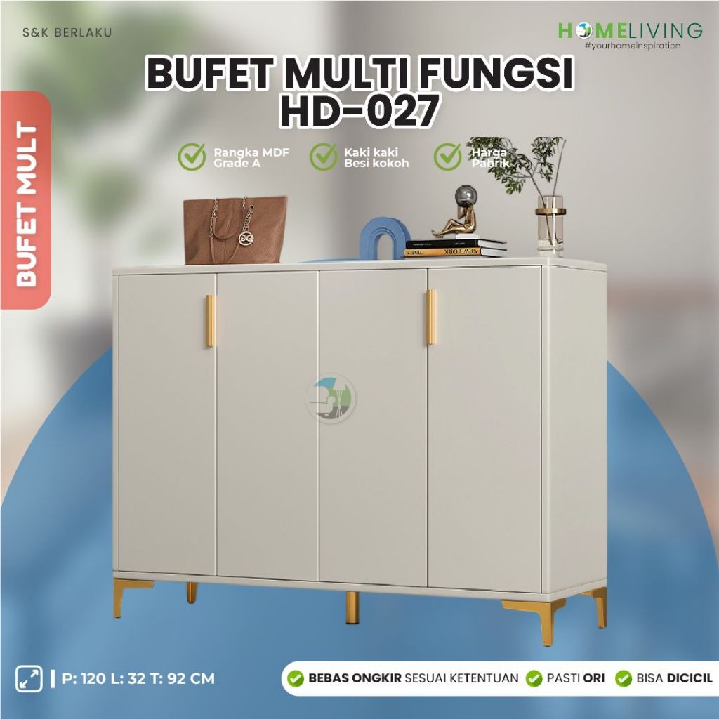 HOMELIVING-LEMARI KABINET - LEMARI SERBAGUNA - LEMARI SEPATU - RAK MULTIFUNGSI