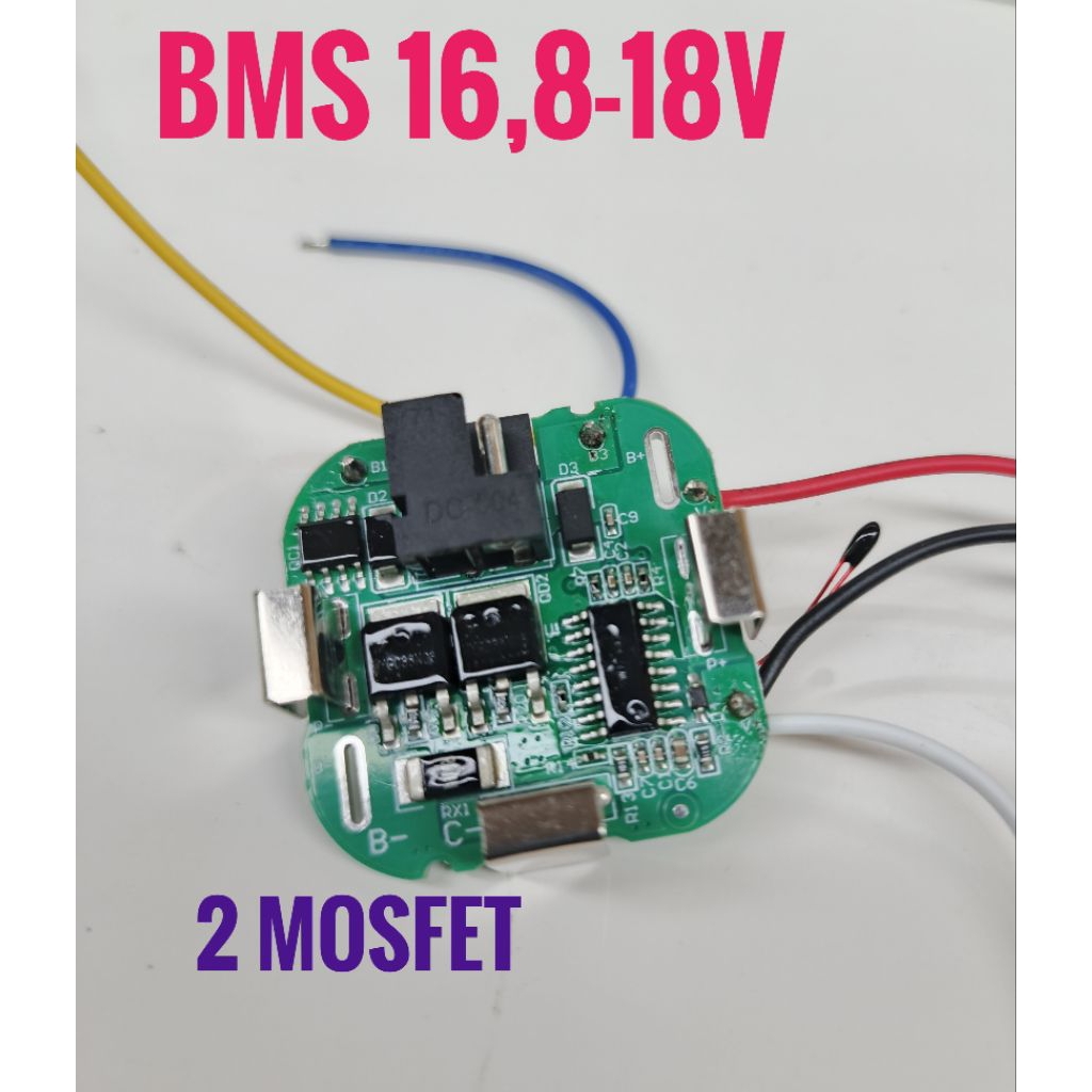 MODUL BMS BATERAI BOR 14,4V 16,8V 18V PAPAN PELINDUNG BATERAI BOR DAN GERINDA MINI