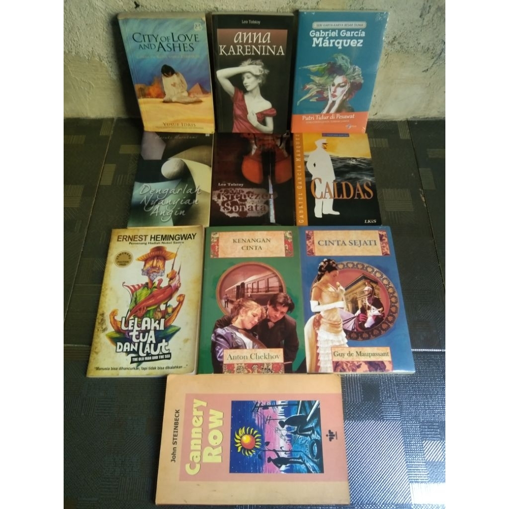 Buku Pesanan Customer Cannery row