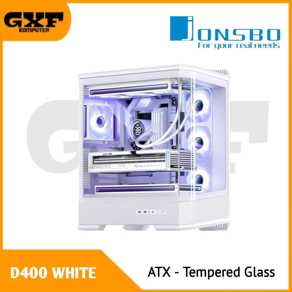 JONSBO D400 White ATX PC Case