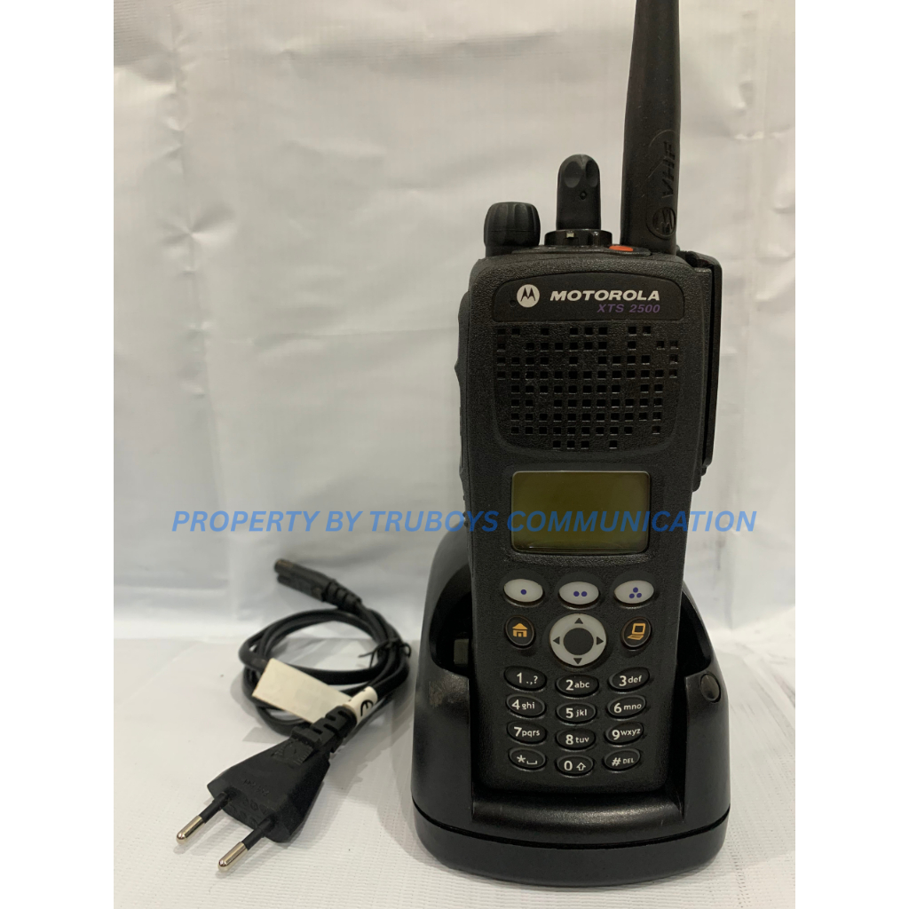 Motorola XTS2500 VHF FPP Program Manual