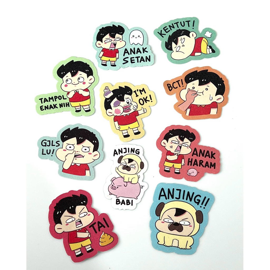 

Stiker Satuan Edisi Misuh-misuh