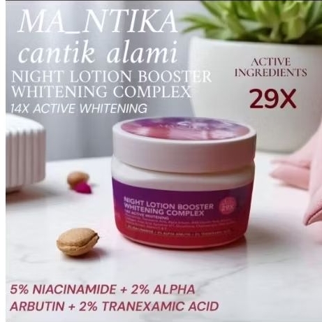 Body Lotion Booster Pemutih dengan Niacinamide dan Alpha Arbutin