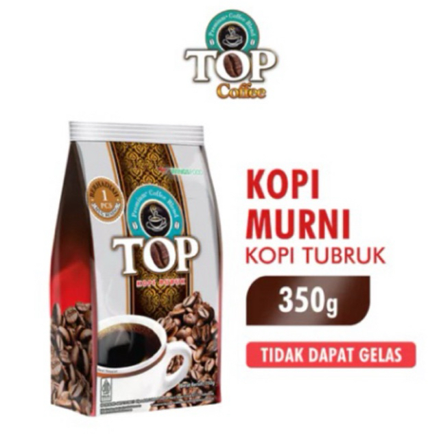 

Top Coffee Kopi Murni Pack 350 gr