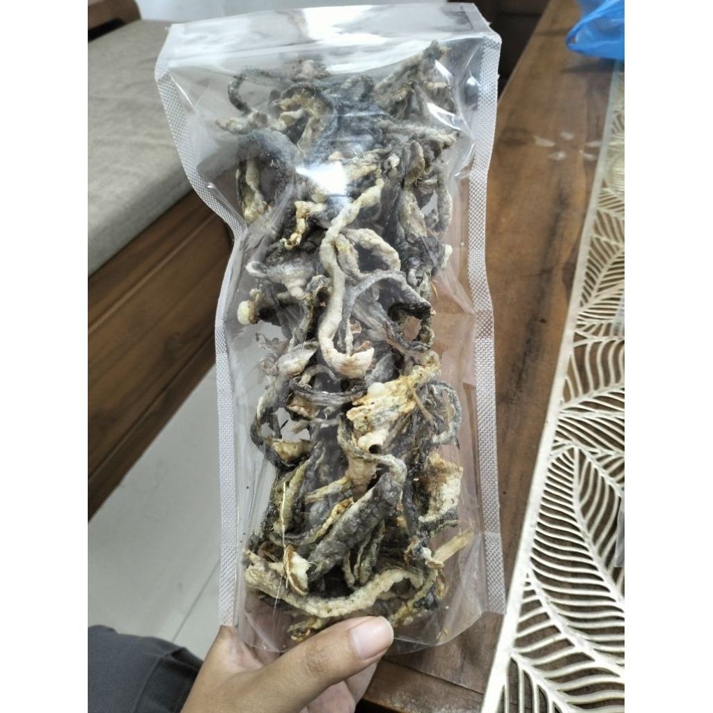 

keripik kulit ikan mermang