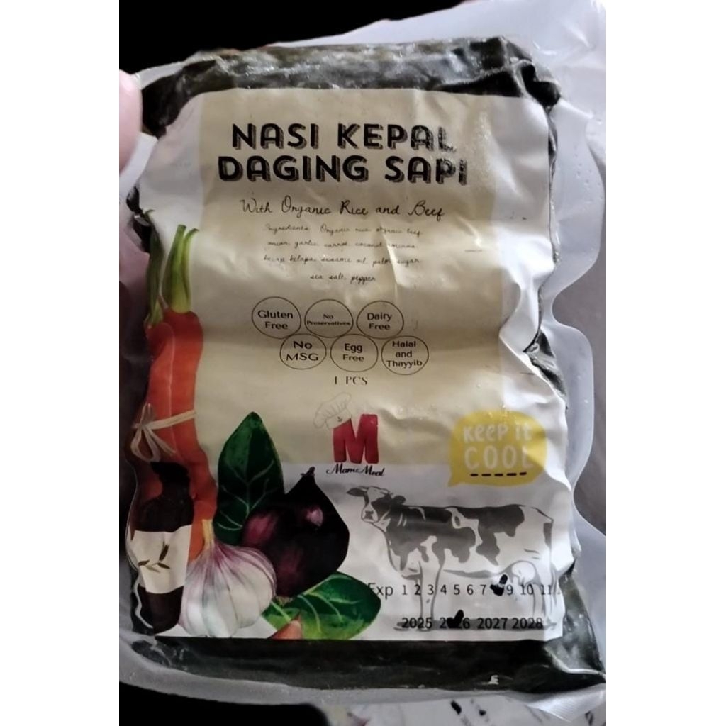 

Nasi Kepal Daging Gf - Mam.Meal