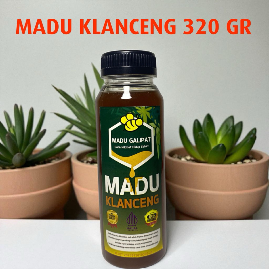 

Madu Klanceng Trigona Itama Asli 100% – Murni dari Alam Kemasan 320 gram