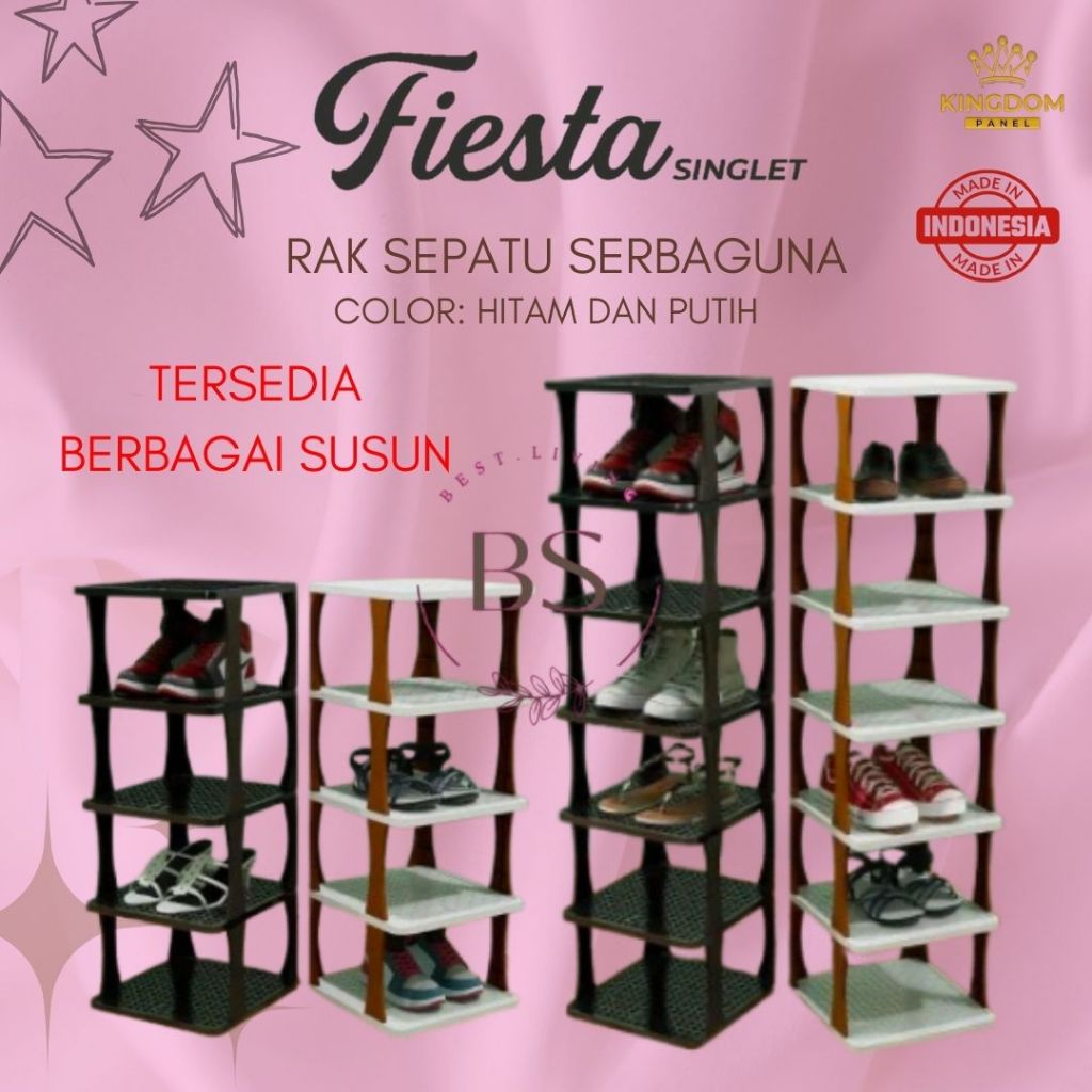 READY STOCK RAK SEPATU KINGDOM / RAK SEPATU ANAK KOST / RAK SEPATU RUMAH