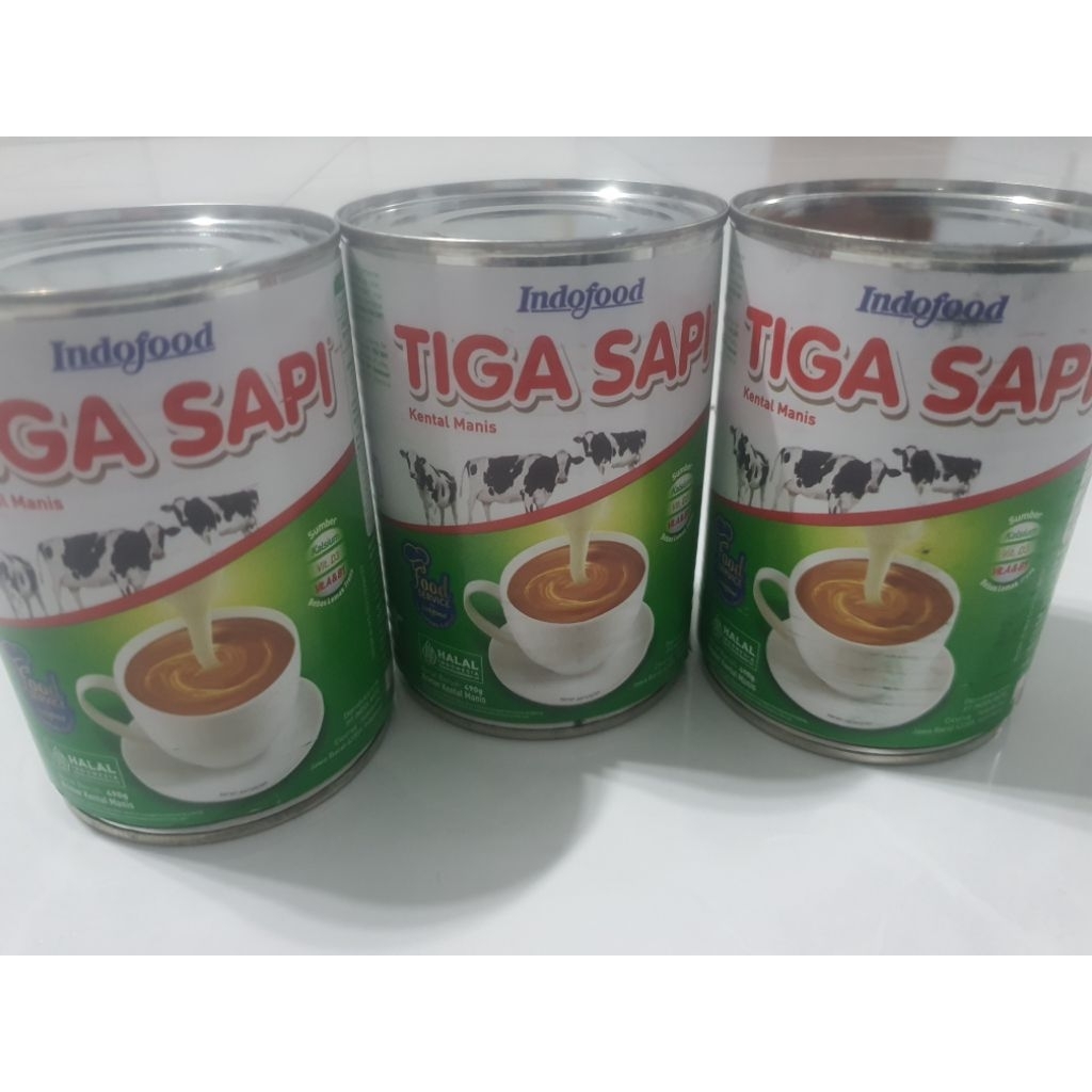 

Kental Manis Cap Tiga Sapi Indofood 490g