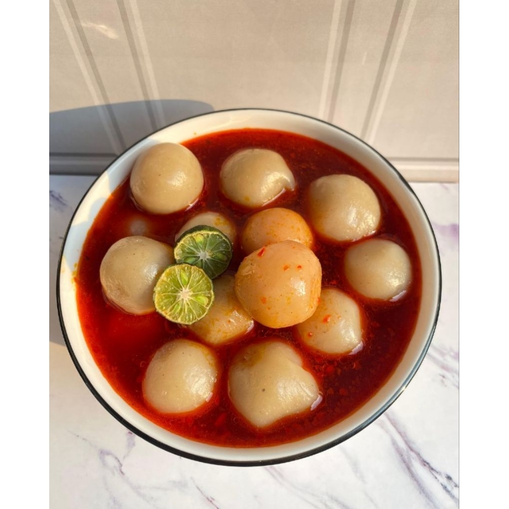 

Cilok Kuah Pedas, cilok keju lumer, tahu aci