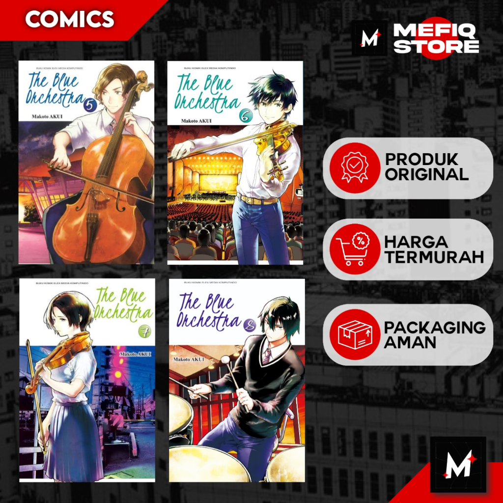 [Komik] The Blue Orchestra Volume 5, 6, 7, 8 [Kondisi Segel]