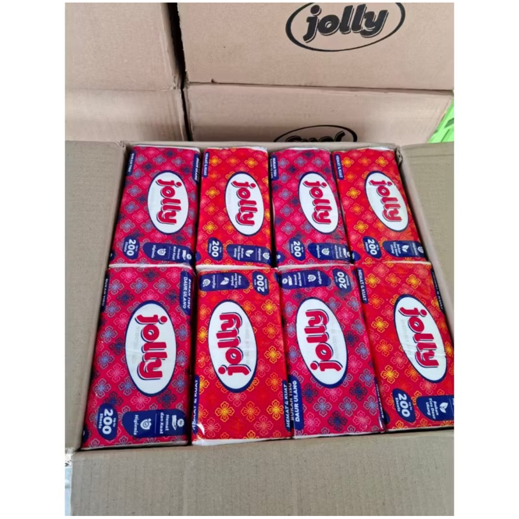 TISU JOLLY 200SHEET- tisu jolly 200sheet 2ply