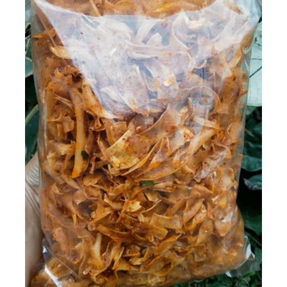 

kripset keriwil keripik singkong pedas