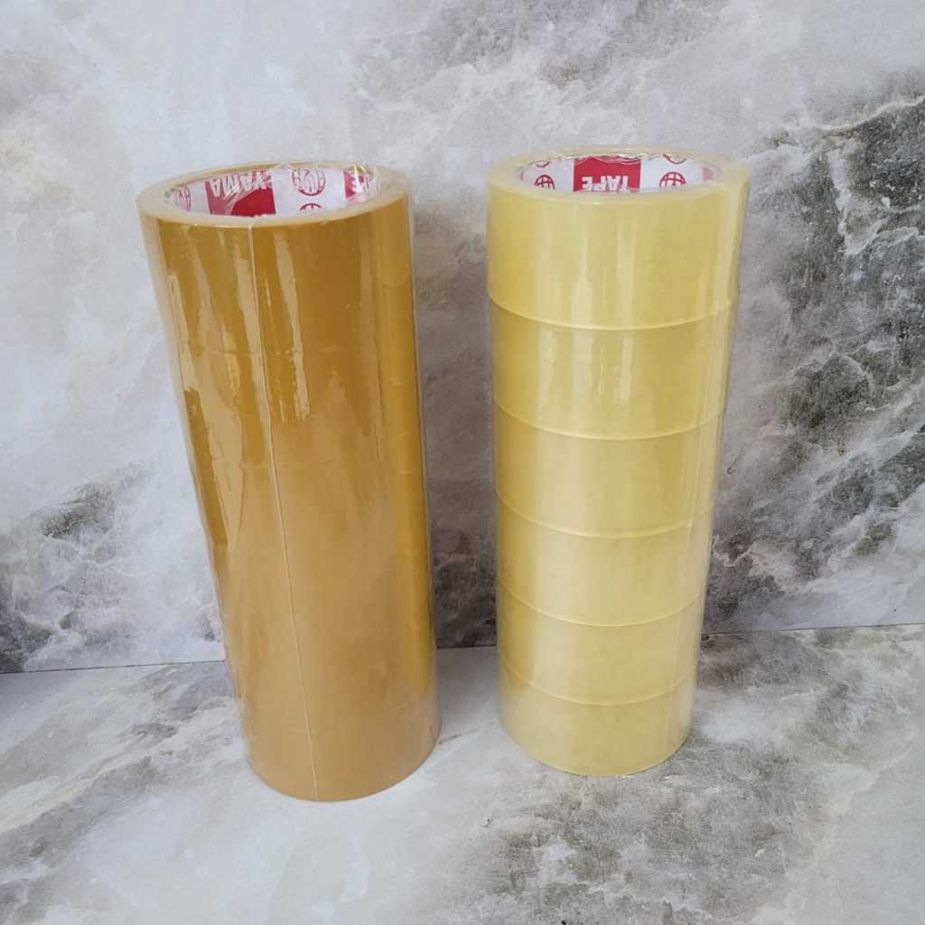 

RTG Grosir ISOLASI SELOTIP BENING LAKBAN 2 INCHI 90 YARD (1PCS)