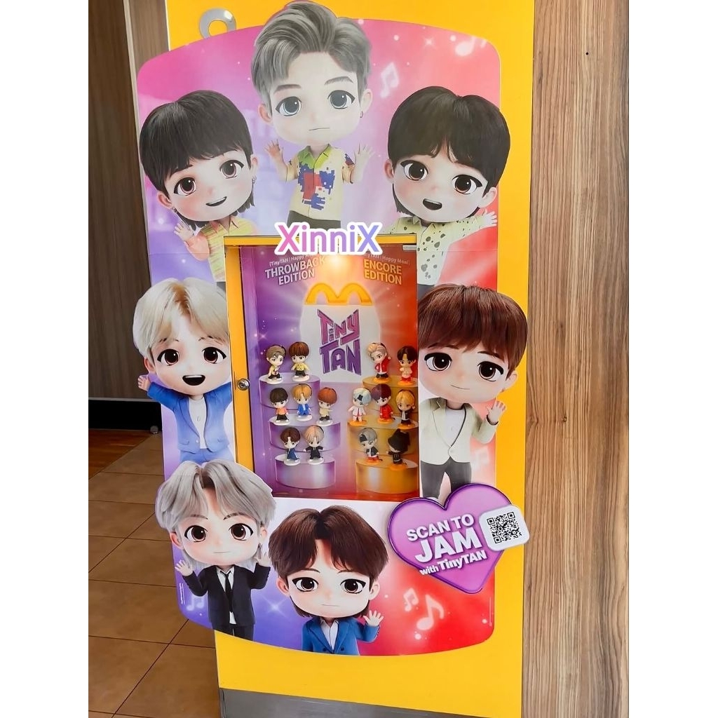Happy Meal McDonald's x TinyTan 100% Original