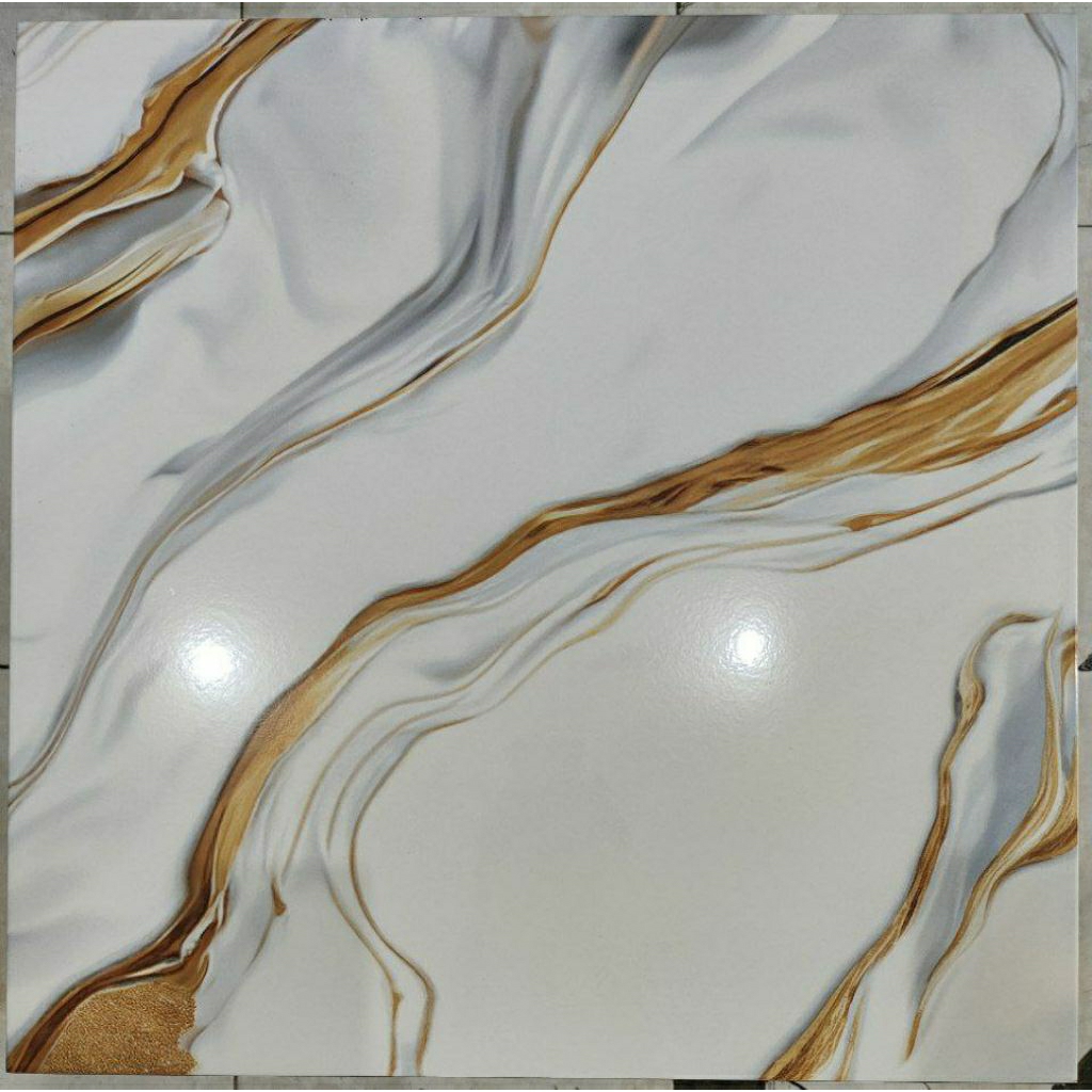 Keramik Lantai FIORE GREY 50X50 KW C ASIA TILE / ubin tekel ceramic