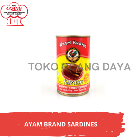 

AYAM BRAND SARDINES 425 GR (TOMAT)