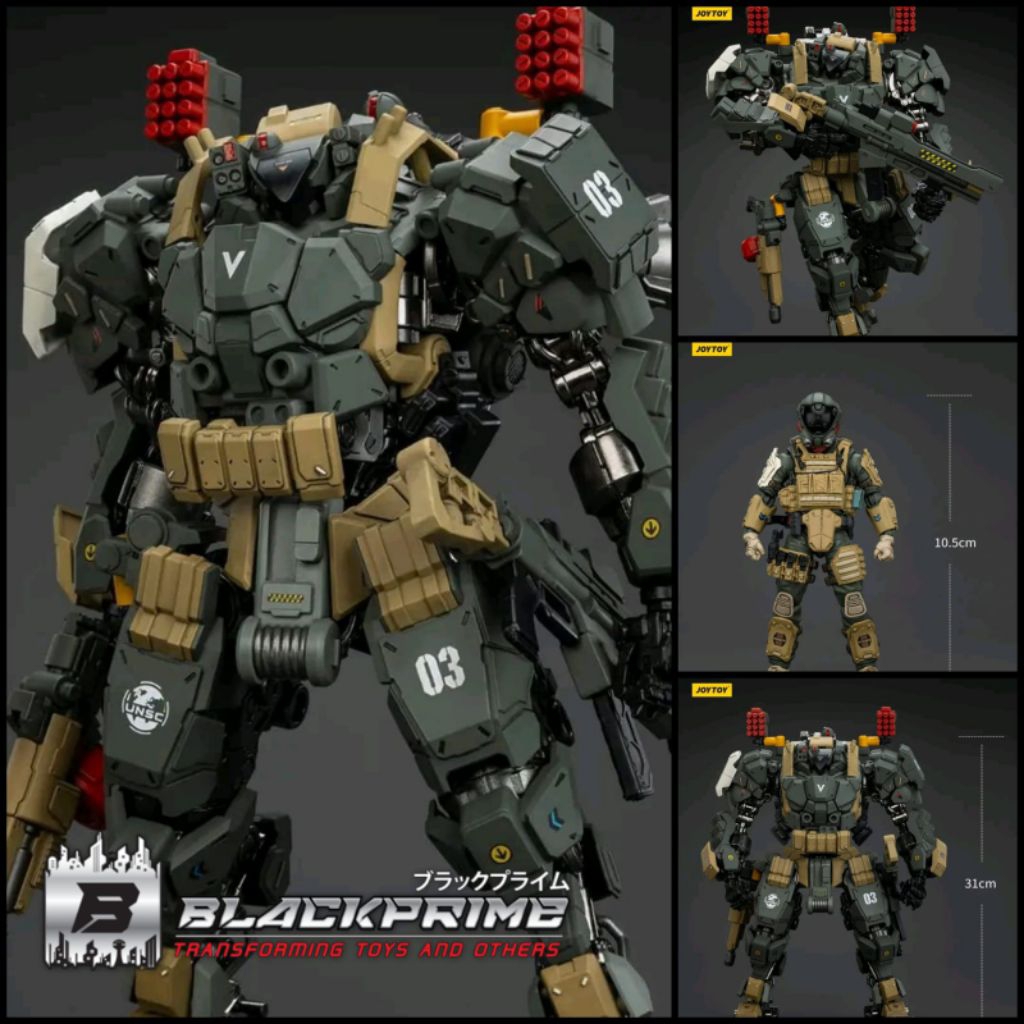 Joytoy JT01291 Tyrant-03 Tactical Type Joytoy 1/18 Action Figure