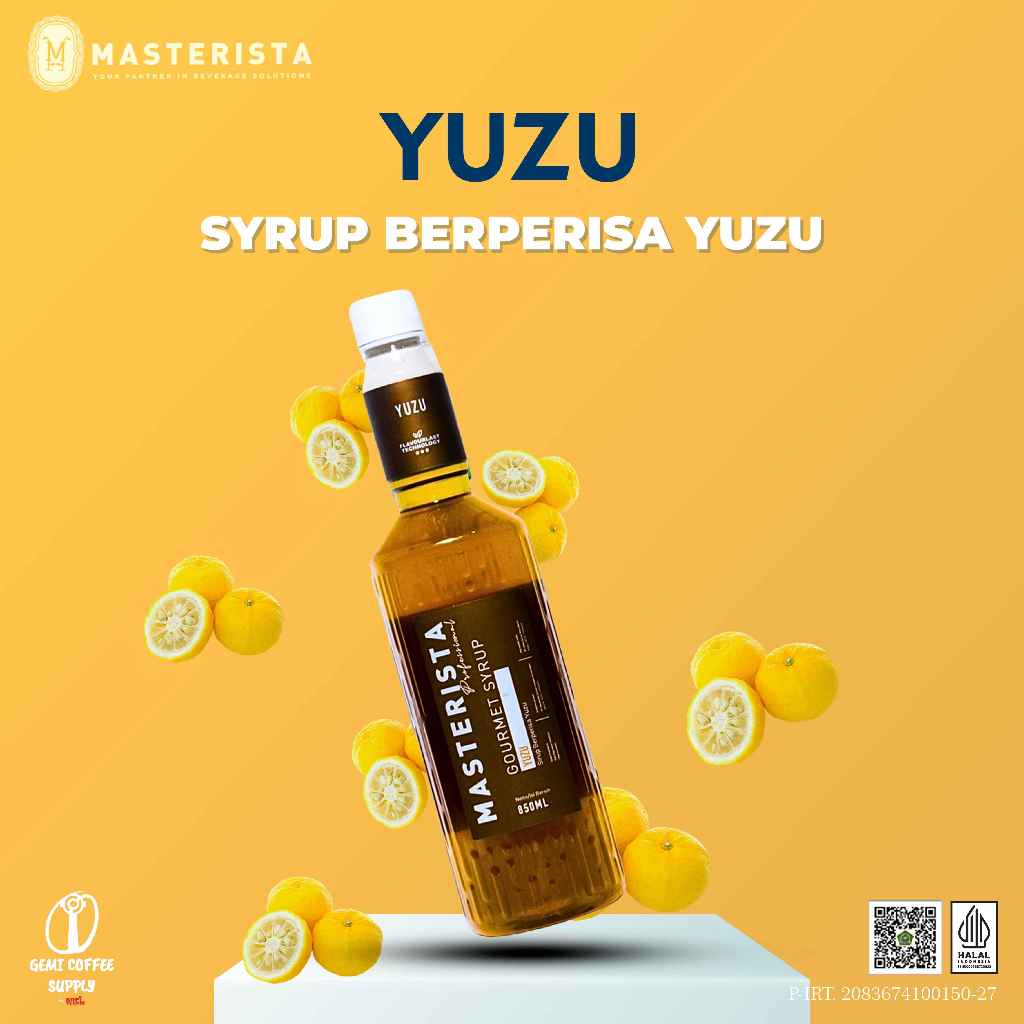 

Masterista Flavour Syrup - Yuzu 850ml