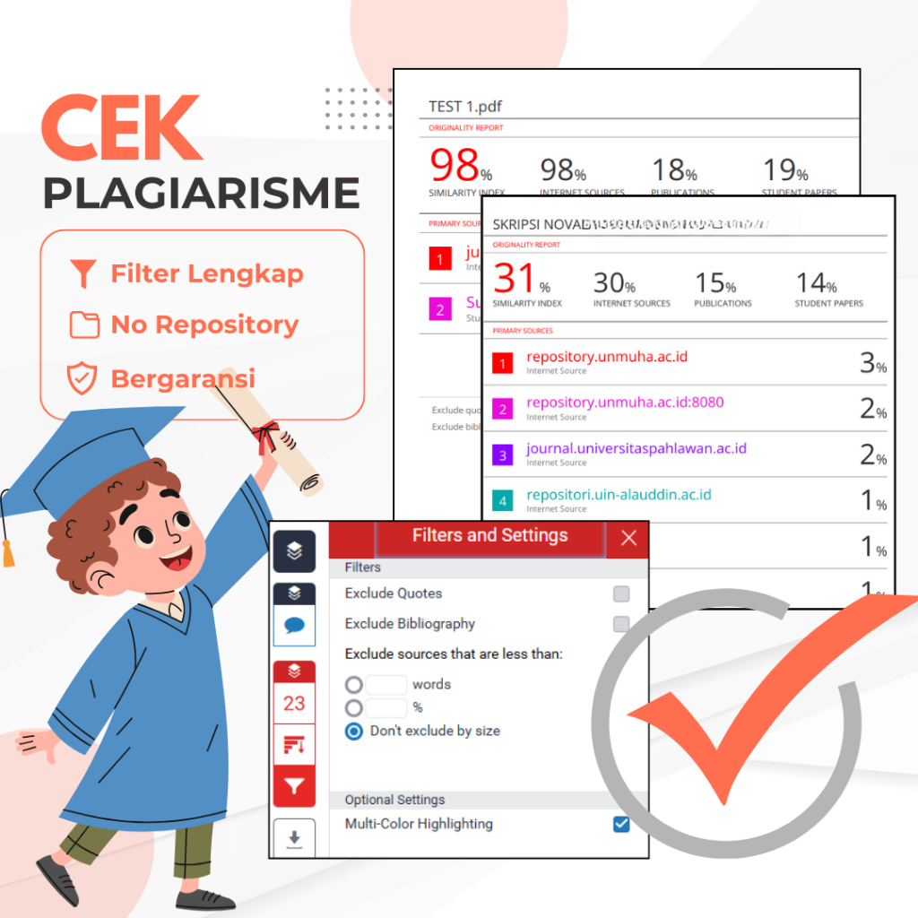 Cek Turnitin No Repository – Skripsi, Tesis, Artikel Ilmiah