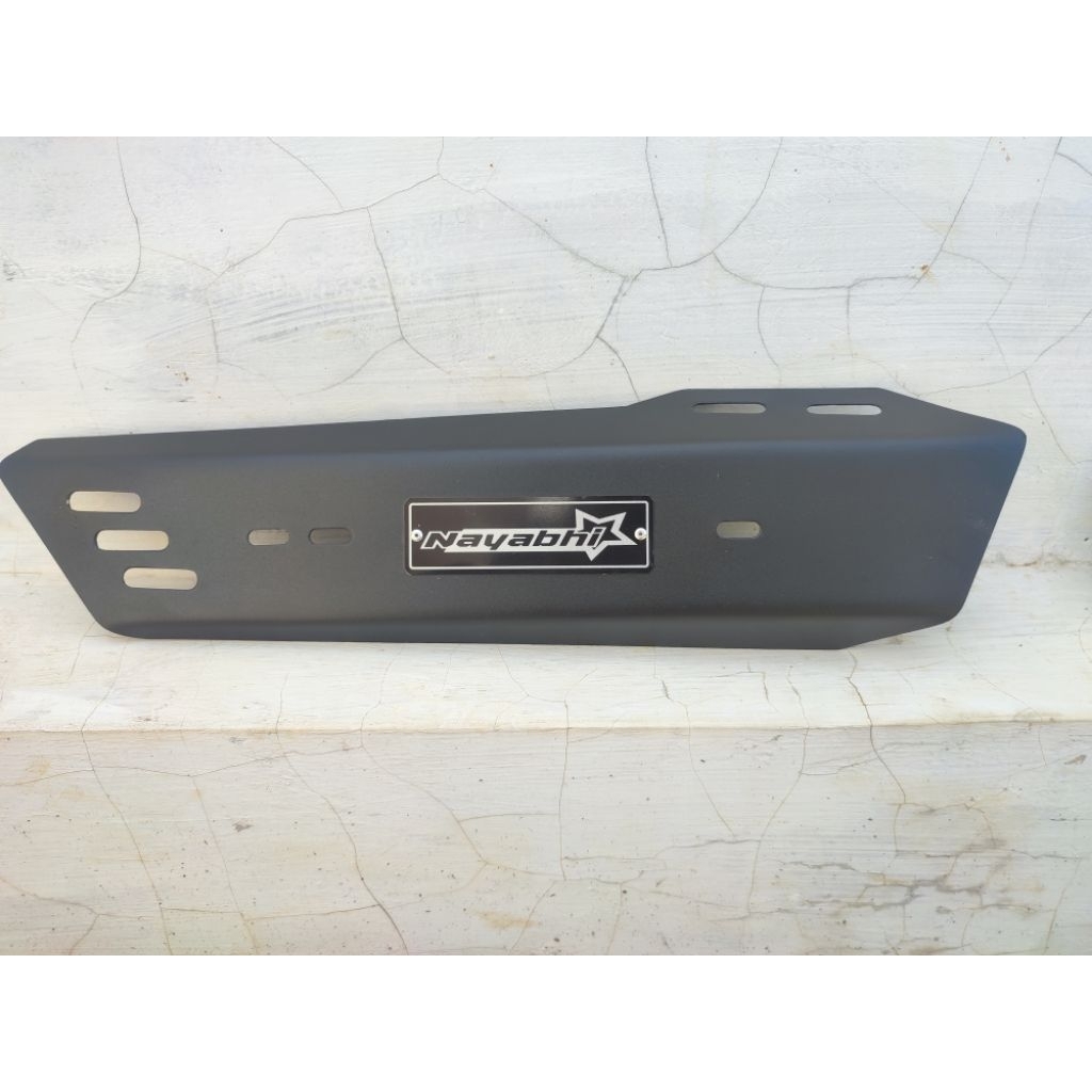 cover-tameng-knalpot vario bahan besi