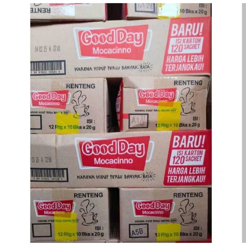 Good day mocacinno 1 dus / kopi good day mocacinno 1 dus