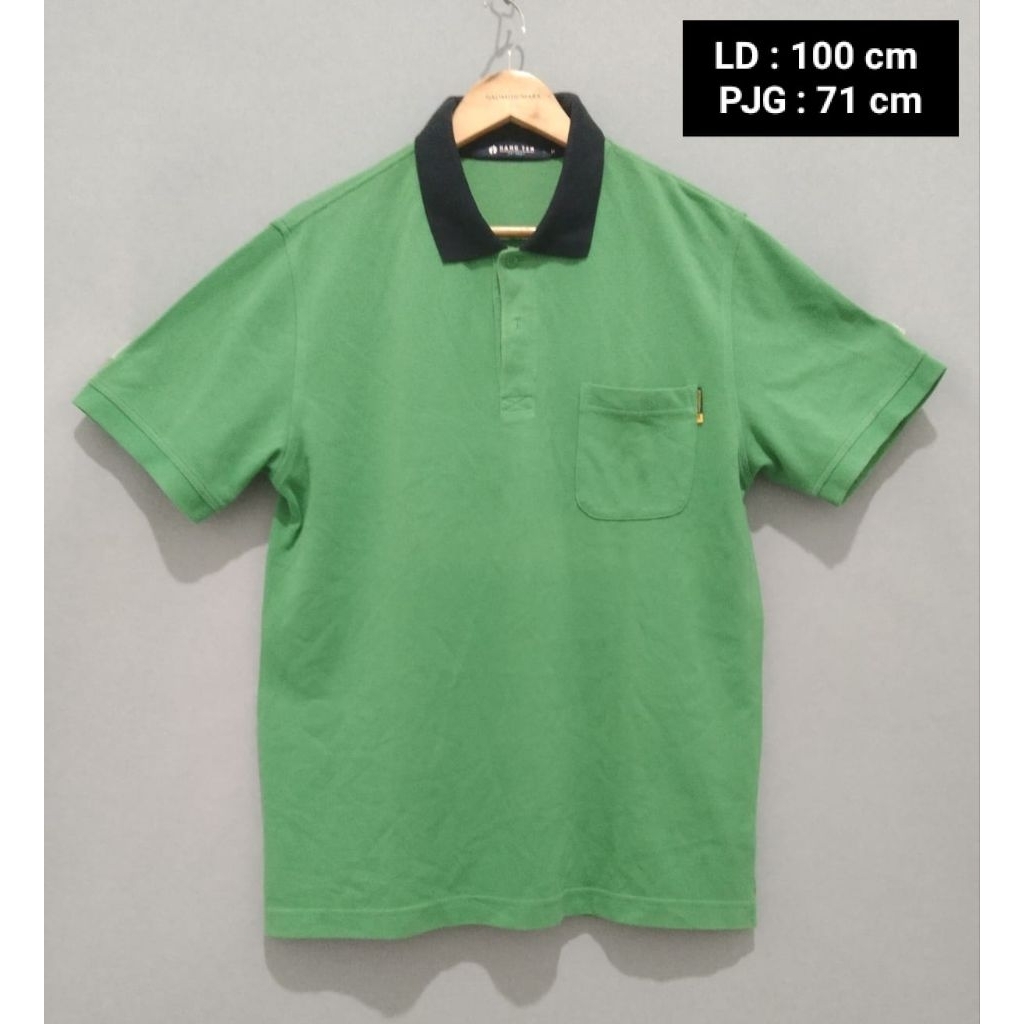 Kaos Pria Hang Ten Hijau Preloved