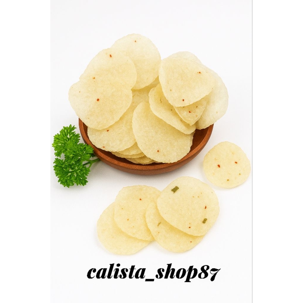 Opak singkong mentah/kecimpring/enye enye/kerupuk singkong