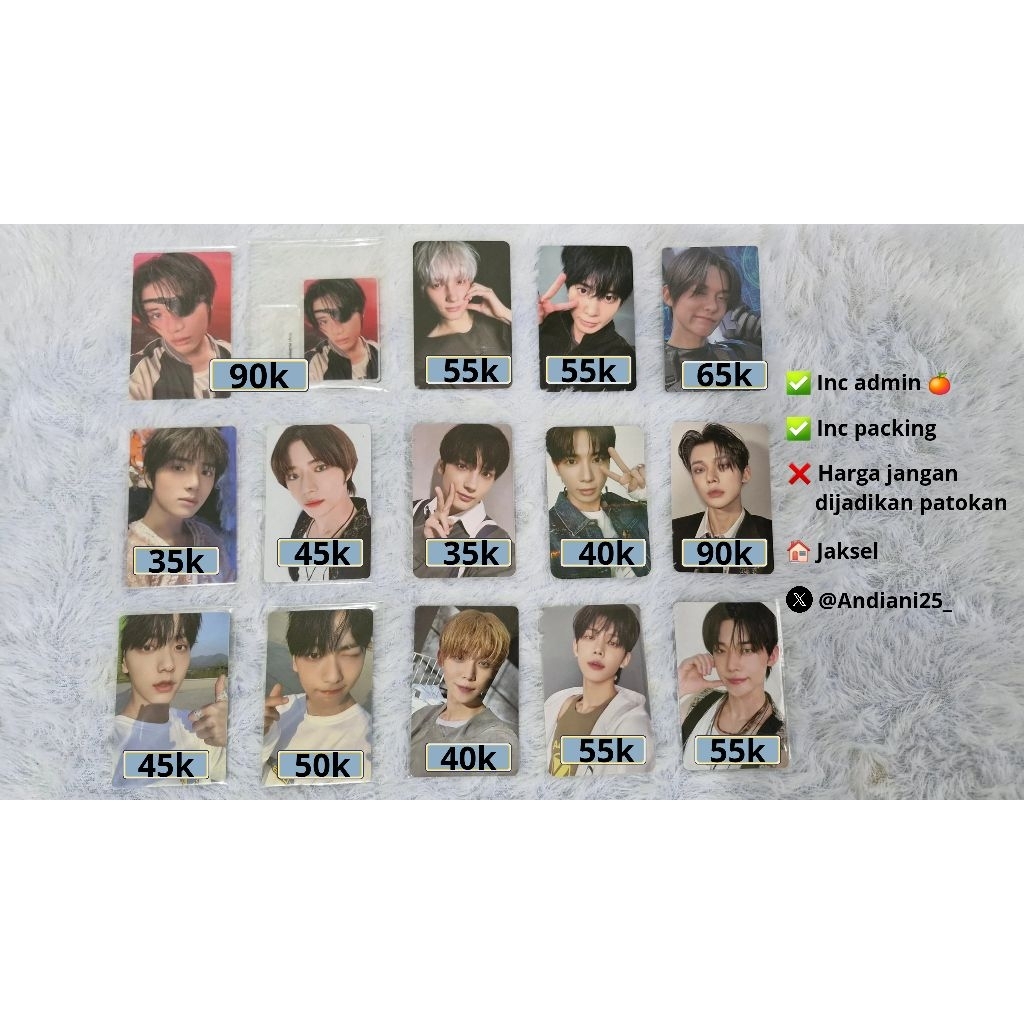 PHOTOCARD TXT BEOMGYU