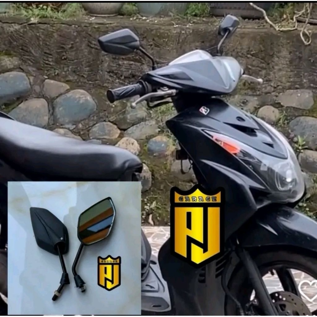 Spion Mio Soul Karbu Kaca Spion Mio Soul Karbu Kaca Spion Mik Soul Motorcycle