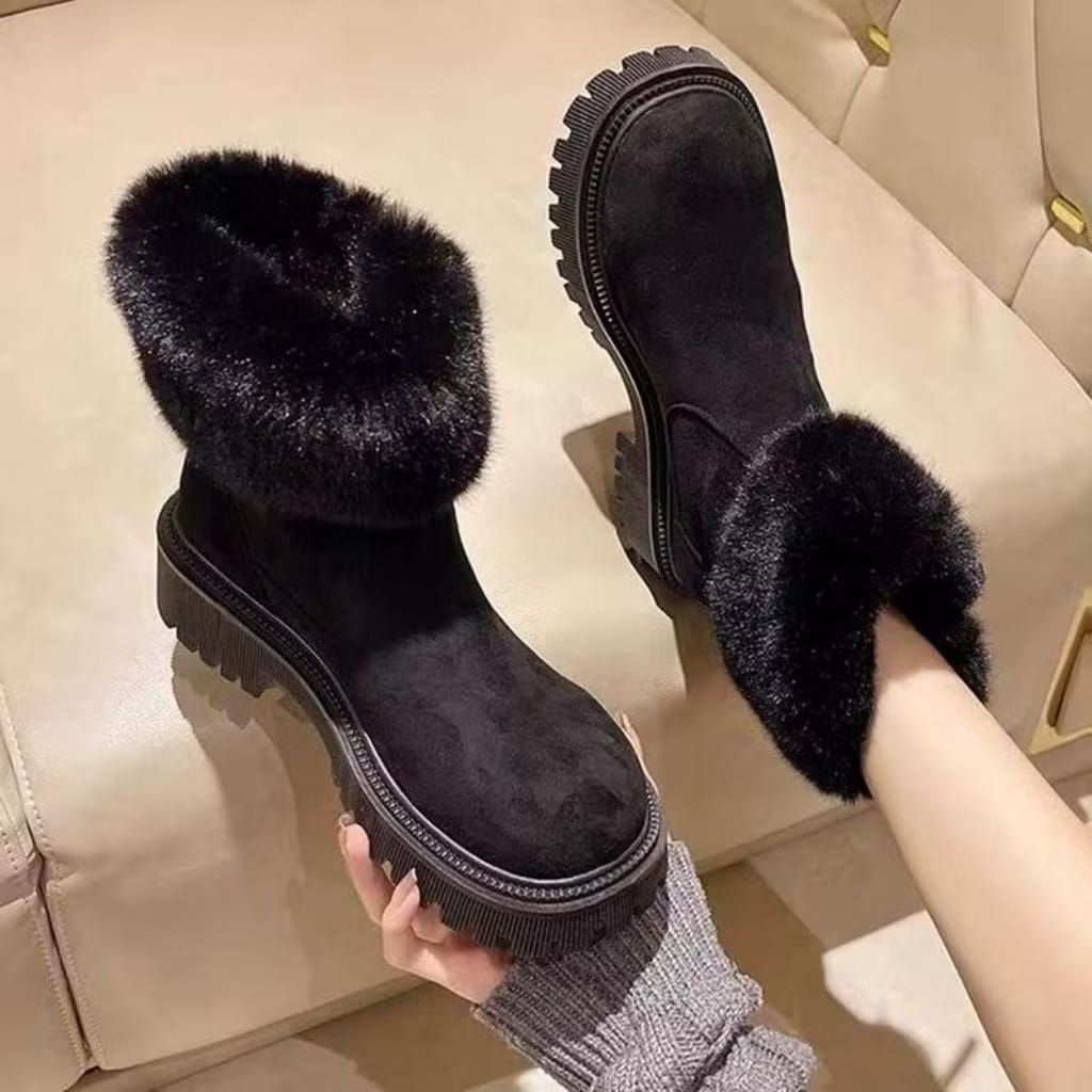 SEPATU WANITA MUSIM DINGIN - WINTER SNOW BOOTS WOMEN WATERPROOF