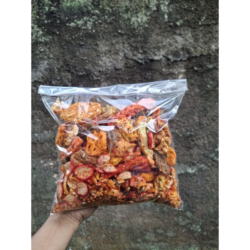 

KRUPUK SEBLAK MIX PEDAS GURIH DAN RENYAH