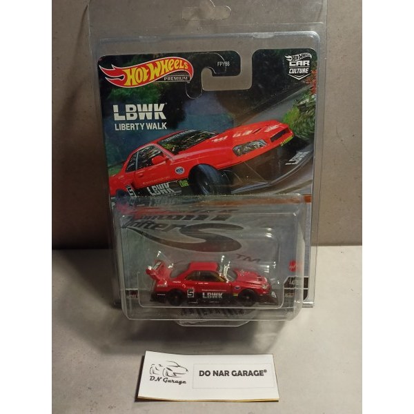 Hotwheels Premium Mountain Drifters – LB-ER34 Super Silhouette Nissan Skyline