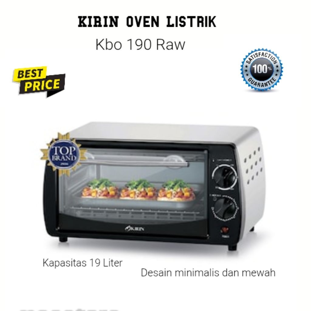 Kirin Oven Listrik kBo - 190 Raw
